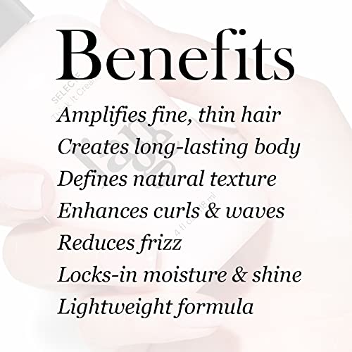 L'ANGE HAIR Selecte Thick It Cream | Lightweight Styling Cream for Thickness and Volume | Helps Add Texture, Body, and Definition | Free of parabens and sulfates