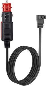 dafalip 12v car vehicle cigarette lighter adapter charger dc power cord compatible with alpicool,joytutus,f40c4tmp,setpower,wagan,euhomy,bodega,autoommo portable car refrigerator fridge