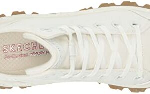 Skechers Women's Street BLOX-Fashion Shaker Sneaker, WHT, 9