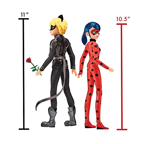 Miraculous Ladybug & Cat Noir Movie 2-Pack Deluxe Giftset, Movie Accessory