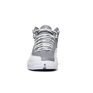 Jordan Boy's Air Jordan 12 Retro (Big Kid) Stealth/White/Cool Grey 4 Big Kid M