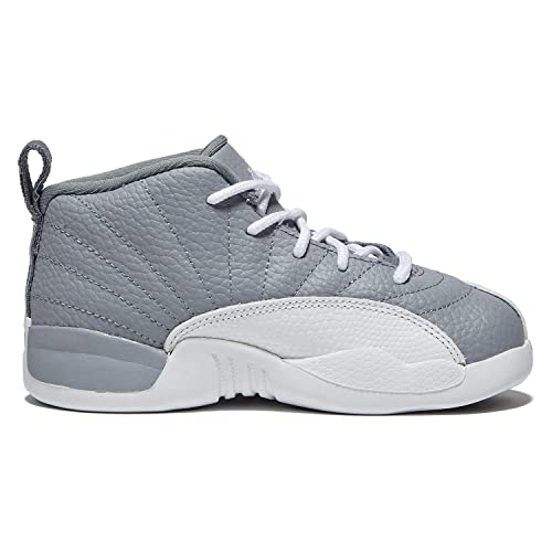 Jordan Baby Boy's 12 Retro (Infant/Toddler) Stealth/White/Cool Grey 4 Toddler M