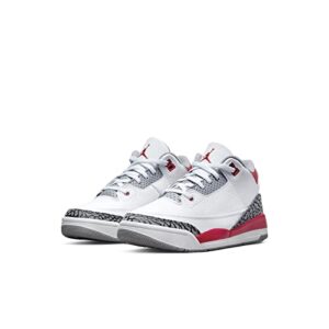 Jordan Preschool 3 Retro PS DM0966 160 Fire Red - Size 2Y