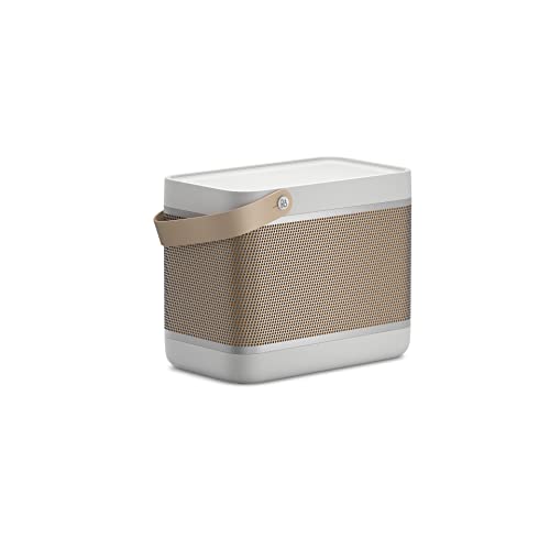 Bang & Olufsen Beolit 20 Powerful Portable Wireless Bluetooth Speaker, Grey Mist & Beosound Explore - Wireless Portable Outdoor Bluetooth Speaker, IP 67 Dustproof and Waterproof, Anthracite