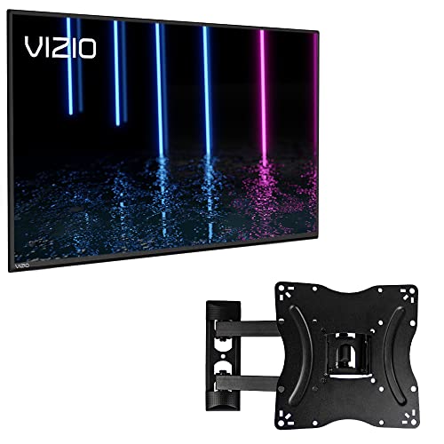 VIZIO D-Series Newest Model D32H-J09 32" Class HD Smart TV IQ Processor Netflix, Disney+, YouTube, HBO Max Free Wall Mount (Renewed)(Tv + Wallmount)