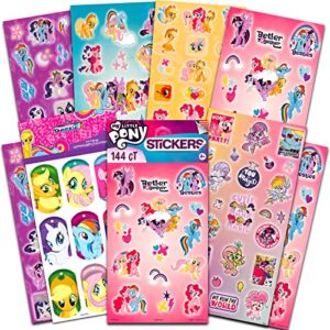 my little pony stickers for girls bundle ~ 175+ my little pony party favors for goodie bag fillers featuring cutie marks | mlp party supplies decorations