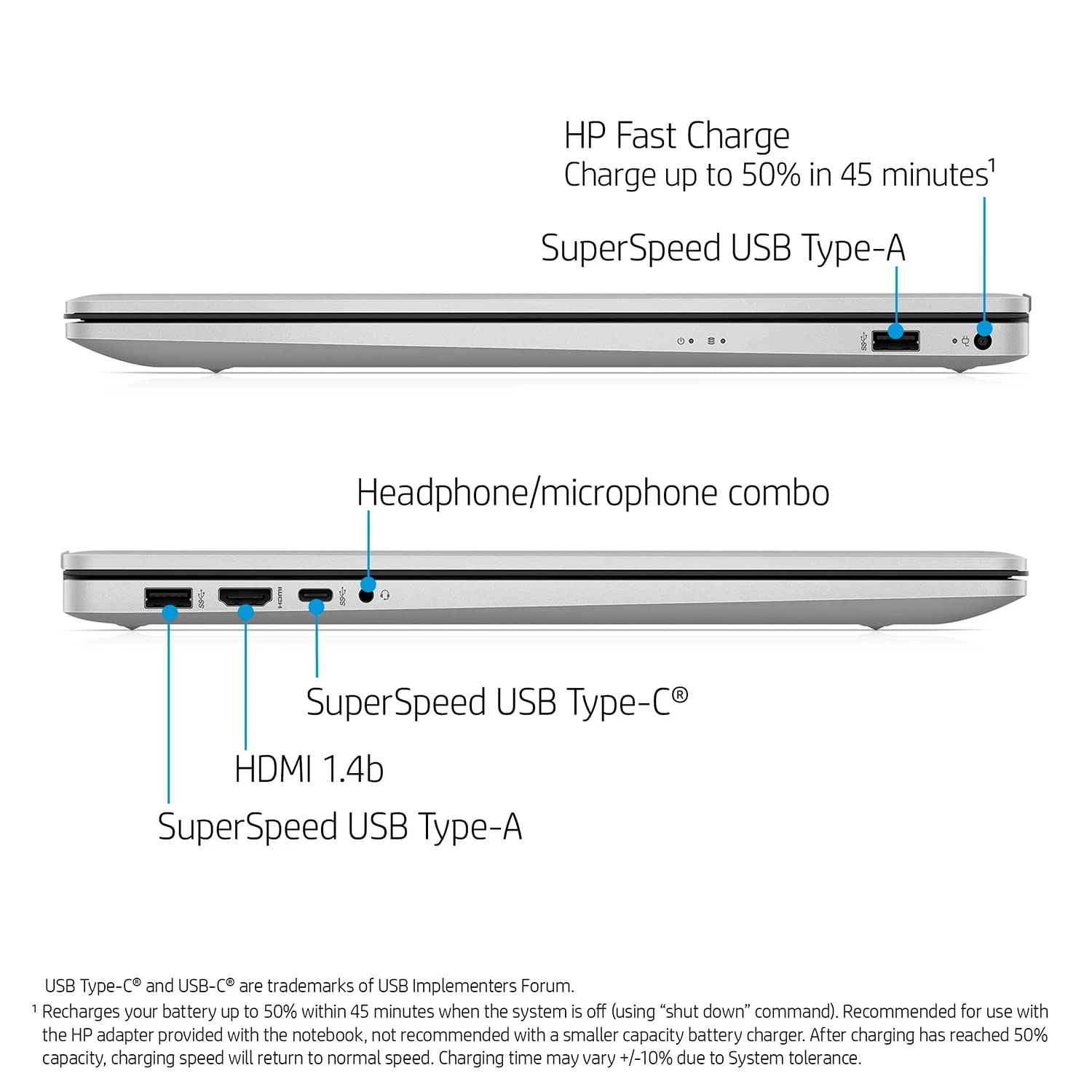 2022 HP High Performance Business Laptop - 17.3" HD+ Touchscreen - 11th Intel i7-1165G7 - GeForce MX450 - 32GB DDR4 - 1TB SSD - WiFi 6 Bluetooth - Backlit Keybard - Windows 11 Pro w/ 32GB USB