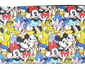 Loungefly Disney Mickey Mouse and Friends Allover Print Zip Around Wallet