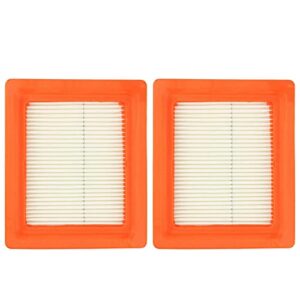 awszh 17211-z8b-901 17211-zl8-023 air filter fit for honda gc135 gcv135 gc160 gcv160 gc190 gcv190 gx100 and gxv57 engines lawn mower air cleaner 491588 399959 f220 tillers, bomag bt60(pack of 2)