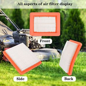 AWSZH 17211-Z8B-901 17211-zl8-023 Air Filter fit for Honda gc135 gcv135 gc160 gcv160 gc190 gcv190 gx100 and gxv57 Engines Lawn Mower Air Cleaner 491588 399959 F220 tillers, Bomag BT60(Pack of 2)