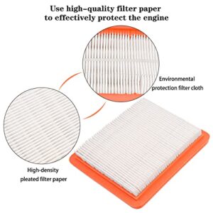 AWSZH 17211-Z8B-901 17211-zl8-023 Air Filter fit for Honda gc135 gcv135 gc160 gcv160 gc190 gcv190 gx100 and gxv57 Engines Lawn Mower Air Cleaner 491588 399959 F220 tillers, Bomag BT60(Pack of 2)