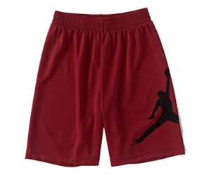 jordan jm mesh short boys active shorts size l, color: red/black