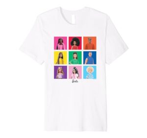 barbie pride - pride squares premium t-shirt