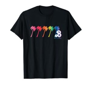 barbie pride - gradient palm trees t-shirt