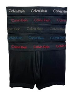 calvin klein men's cotton stretch 5-pack trunk
