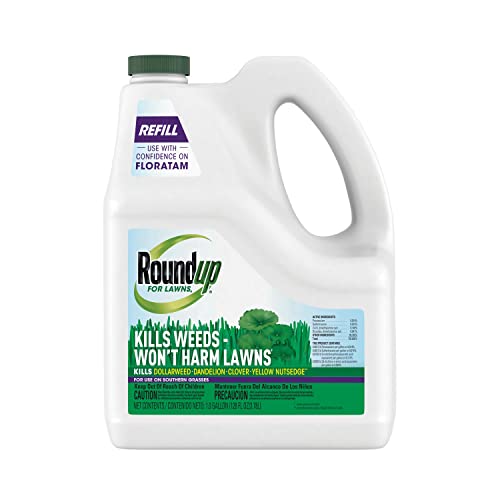 Roundup for Lawns₄ Refill (Southern) - All-in-One Weed Killer for Lawns, 1 gal.