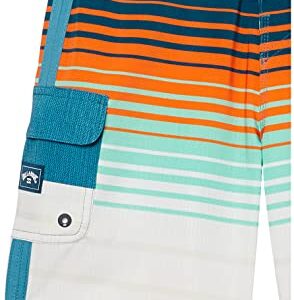 Billabong Boys' 73 Stripe Pro Boardshort, Stone, 26