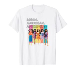 barbie - asian. american. amazing. t-shirt