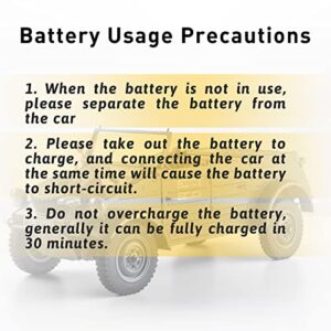 EAZYRC FMS 7.4V 380mAh Battery for 1/24 FCX Power Wagon,1/12 Willys, 1/24 Smasher RTR,1/24 k5 Chevy Blazer RTR