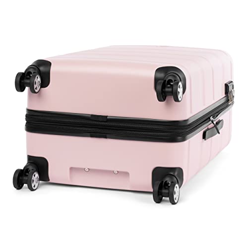 Travelpro Runway 2 Piece Luggage Set, Carry-on & Convertible Medium to Large Check-in Hardside Expandable Luggage, 8 Spinner Wheels, TSA Lock, Hardshell  Suitcase, Powder Pink