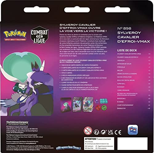 Pokeman Pokemon Cards: Shadow Rider Calyrex VMAX League Battle Deck, Multicolor