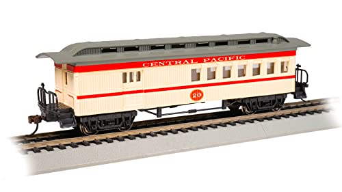 Bachmann Trains - 1860-1880 Passenger Cars - Combine - Central Pacific - HO Scale