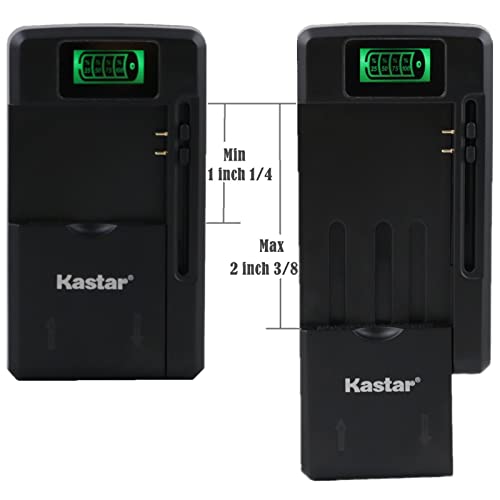 Kastar 1-Pack BL-5C Battery and Smart LCD Charger Replacement for Doro 2414 2415 2424 DFC-0150 Domo, EnGenius Freesty, EnGenius EP-802, EnGenius Freesty l2, Funktel D11, Funktel FC11