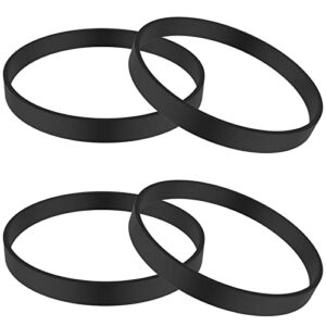 vacuum belts for bissell 1604895 powerforce compact for bissell models 2112, 1520, 2690, 23t7, 23t7v vacuum cleaner, replace part number 1604895 / 160-4895, 4-pack