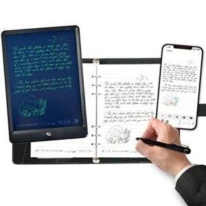 ophaya 3-in-1 digital pen smart writing set, real-time sync for digitizing, storing, and sharing paper notes, ideal for note-taking, drawing, classroom, meetings, trials, compatible with android & ios