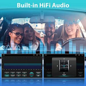 2G+32G Double Din Android 11 Car Stereo with Wireless Apple Carplay Android Auto, Hikity 7 Inch Touch Screen Car Radio in Dash GPS Navigation HiFi WiFi FM RDS Bluetooth Car Audio Receiver