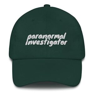 paranormal investigator hat | ghost hunting gear - - classic dad hat - entertaining design