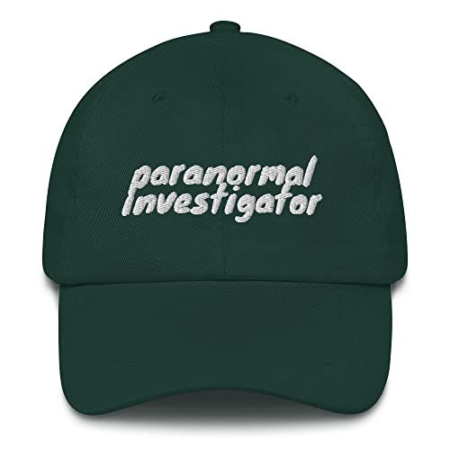 Paranormal Investigator Hat | Ghost Hunting Gear - - Classic Dad Hat - Entertaining Design