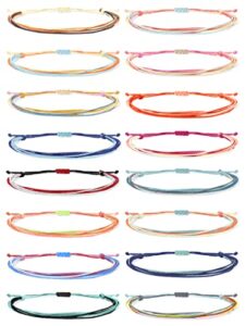 roe dolph string bracelets for men boho wave bracelets aesthetic surfer bracelets adjustable handmade braided bracelets set waterproof bracelets for summer(style e)