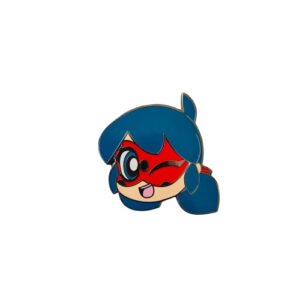 zag store - miraculous ladybug - ladybug chibi pin, random color