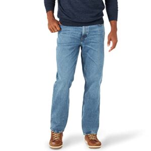 lee men's legendary relaxed straight jean, true blue, 40w x 30l