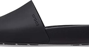 Crocs Women's Splash Slides Sandal, Black, 7