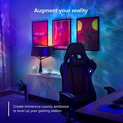 BlissLights Sky Lite Evolve - Star Projector, Galaxy Projector, LED Nebula Lighting, WiFi App, for Meditation, Relaxation, Gaming Room, Home Theater, and Bedroom Night Light Gift (Green Stars)