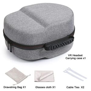 VR Headset Carrying Case,for Oculus Quest 2 All-in-One VR Gaming Headset and Touch Controllers,Gaming Accessories Compatible with Oculus Quest 2