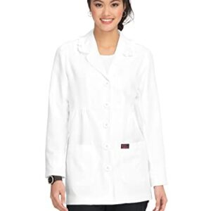 KOI Betsey Johnson B403 Women's Juniper Lab Coat White XS