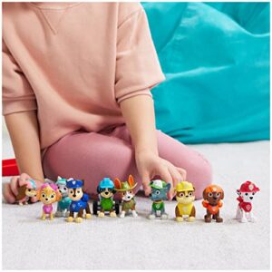 Paw Patrol, 10th Anniversary, All Paws On Deck Toy Figures Gift Pack with 10 Collectible Action Figures, Kids Toys for Ages 3 and up