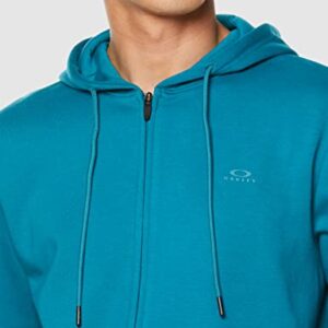 Oakley Men's Relax Full Zip Hoodie, Aurora Blue