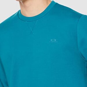 Oakley Men's Relax Crew Sweatshirt, Aurora Blue