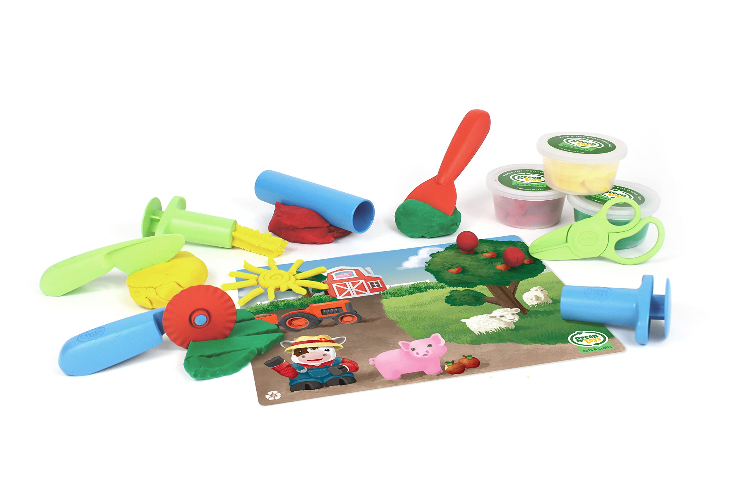 Green Toys Tool Essentials Dough Set - CB