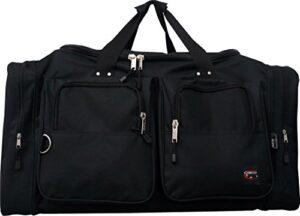 22"/25"/31"/35" heavy duty polyester duffle bag/gym/sports/carry-on duffle (25 inch)