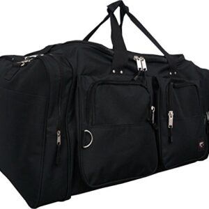 22"/25"/31"/35" Heavy Duty Polyester Duffle Bag/Gym/Sports/Carry-on Duffle (25 inch)