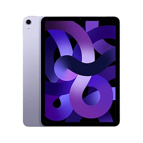 Early 2022 Apple iPad Air (10.9-inch, Wi Fi, 64GB) Purple (Renewed)