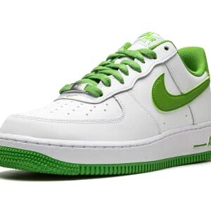 Nike Men's Air Force 1 '07 An20 Basketball Shoe, White/Chlorophyll, 12.5