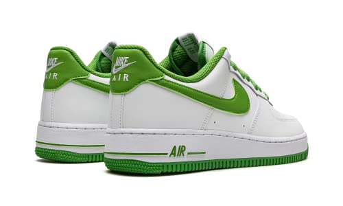 Nike Men's Air Force 1 '07 An20 Basketball Shoe, White/Chlorophyll, 12.5