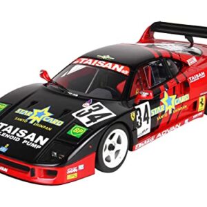 BBR Ferrari F40 LM #34 JGTC Japan Grand Touring Car Championship (1995) with Display CASE Ltd Ed to 99 Pieces Worldwide 1/18 Model Car P 18139 D