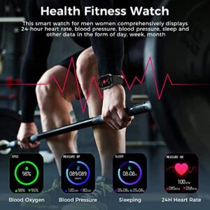 KOSPET Smart Watches for Men/Women - Bluetooth Dial/Answer Call 5ATM/IP69K Waterproof Fitness Watch for Android iOS iPhones with Heart Rate Blood Pressure 1.72/'' Tactical Military Sports Smartwatch